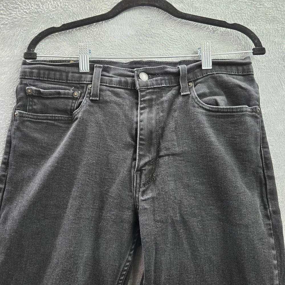 Levi's 511 Men Jeans 36X34 Black Slim Denim 31